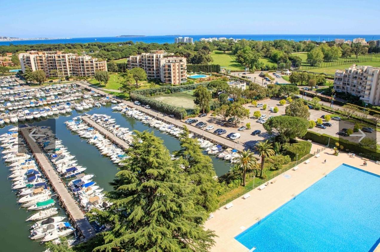 My Resid Appart Cannes Marina Vue Piscine Mandelieu Eksteriør bilde